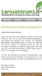 Mobile Screenshot of lernzentrumlill.de